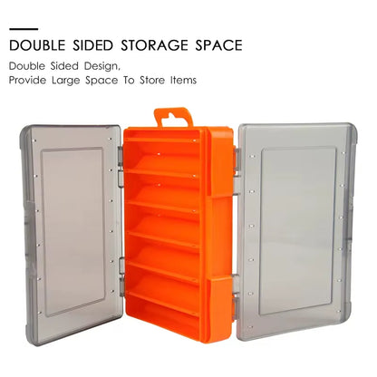 12 Compartments Fishing Box Outdoor Portable Double Sided Lure Bait Organization Multi Functional High Quality Fishing Tool Box