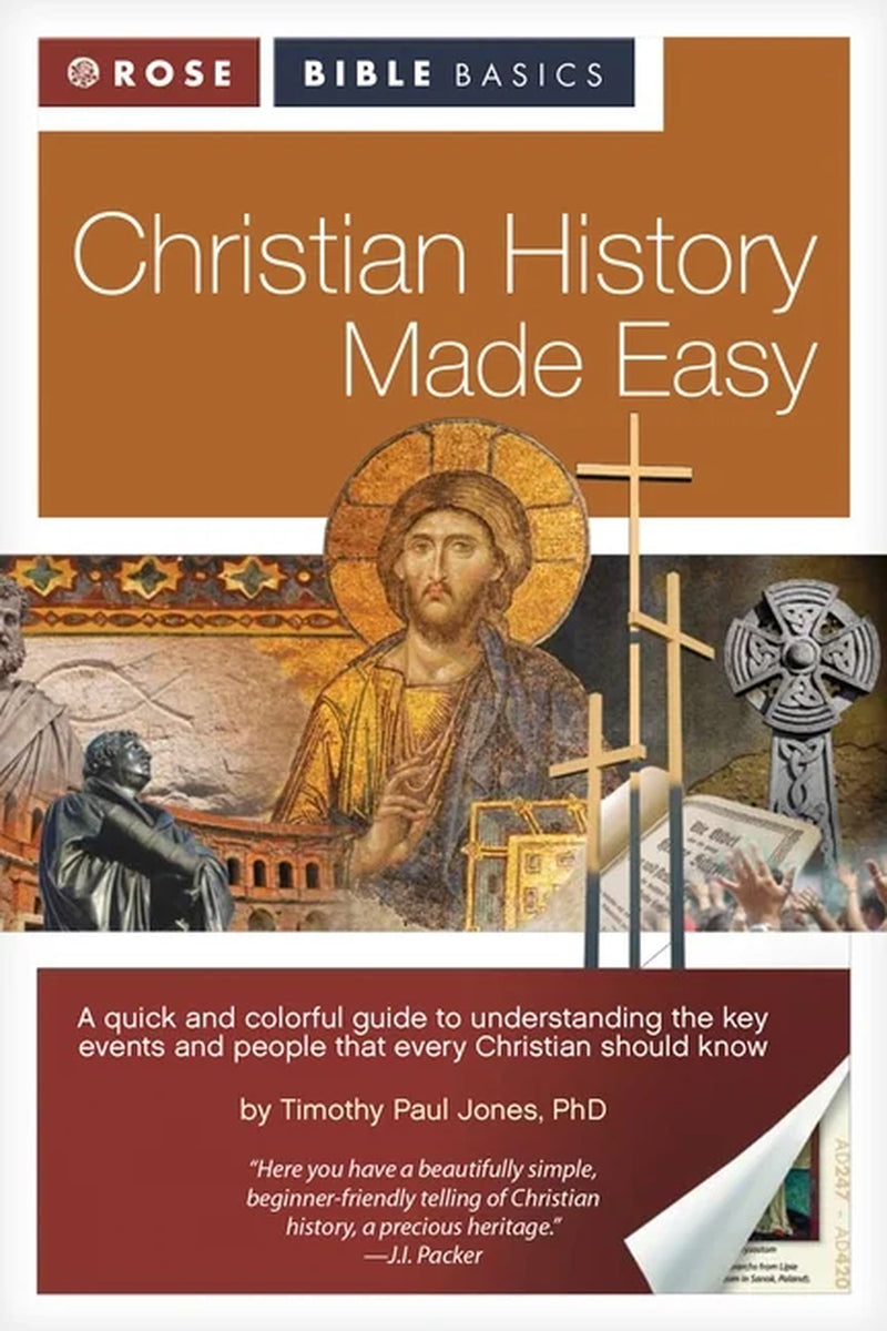 Rose Bible Basics: Christian History Made Easy (Paperback)